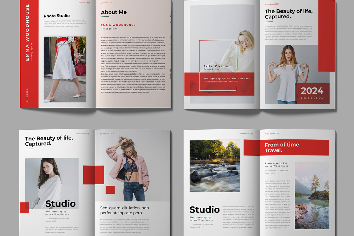 PhotoBook Magazine Layout, a Magazine Template by ContestDesign (Photo 3 of 4)