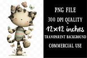 Whimsical Spring Animals Clipart, an Illustration by Designking (Thumbnail 4 of 5)