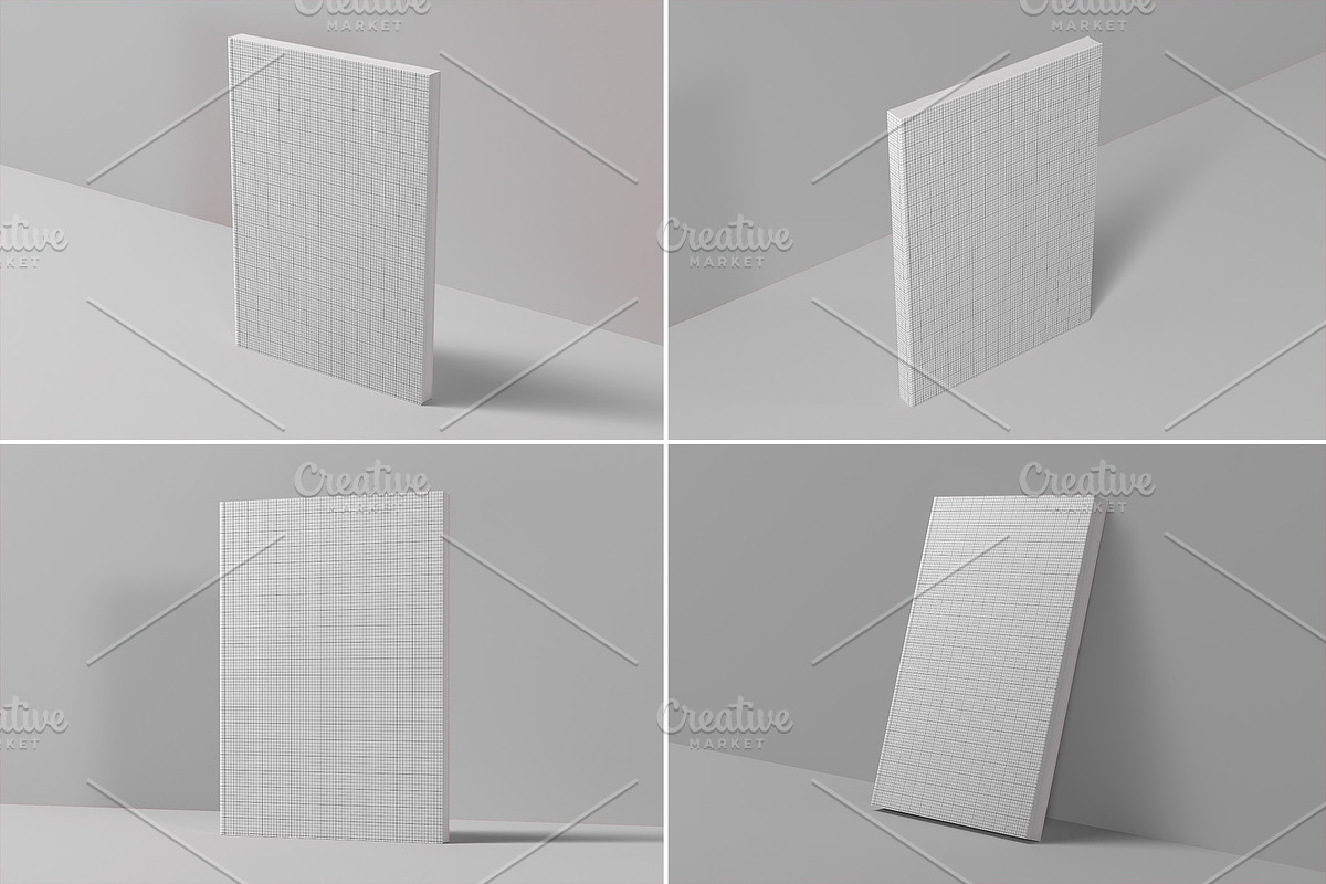 A4 Softcover Book Mockup - 10 views, a Books & Magazine Mockup by Illusiongraphic (Photo 23 of 25)