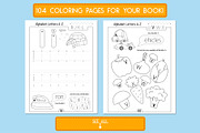 Letter Tracing Activity book ABC, an Education Illustration by Nursery Art (Thumbnail 7 of 10)