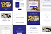 Indigo Social Media Canva Templates, a Templates & Theme by Regent Parkette (Thumbnail 2 of 5)