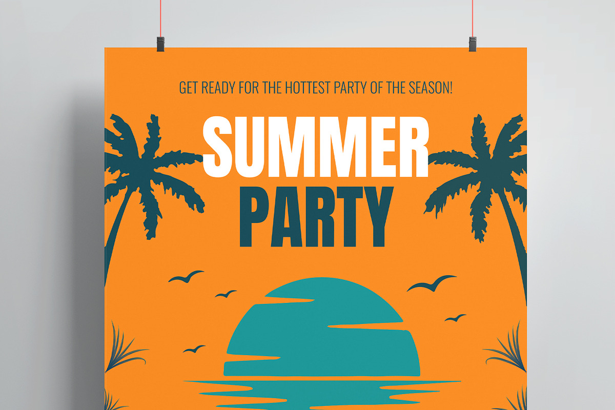 Summer Party Event, a Print Template by MightyDesign (Photo 2 of 8)