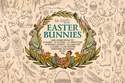 Easter Bunnies, an Animal Illustration by Ink Stories (Thumbnail 1 of 21)