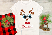 Christmas Reindeer Faces SVG Pack, an Illustration by Anastasia Feya (Thumbnail 5 of 5)
