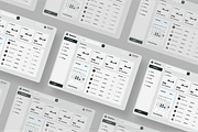 Melehoy -  Hotel Booking Dashboard, an UI Kit Template by SquidPixey (Thumbnail 4 of 5)