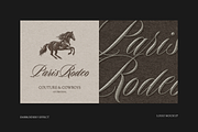 PARIS RODEO | Embroidery Logo Mockup, an Apparel Mockup by Duet Atelier (Thumbnail 2 of 5)