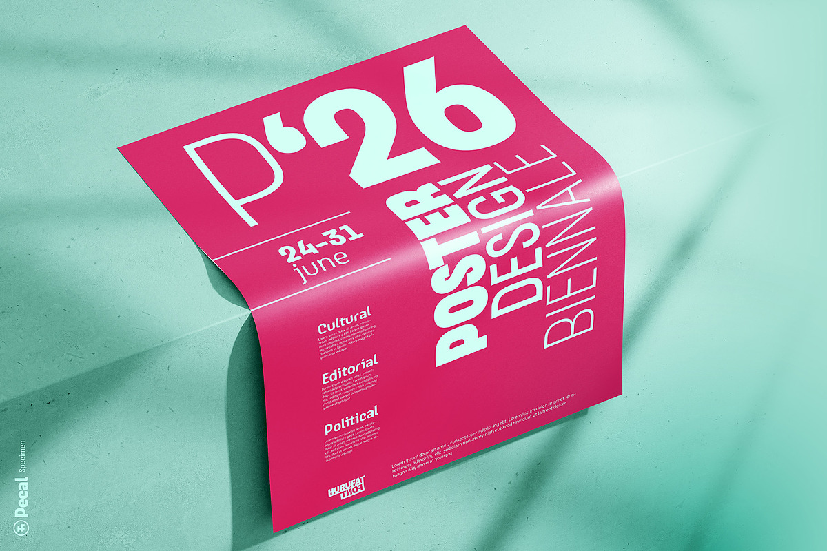 Pecal Modern Sans Serif, a Sans Serif Font by Hurufatfont (Photo 13 of 15)
