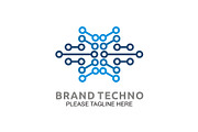 20 Logo Technology Templates Bundle, a Branding & Logo Template by Friendesigns (Thumbnail 16 of 21)