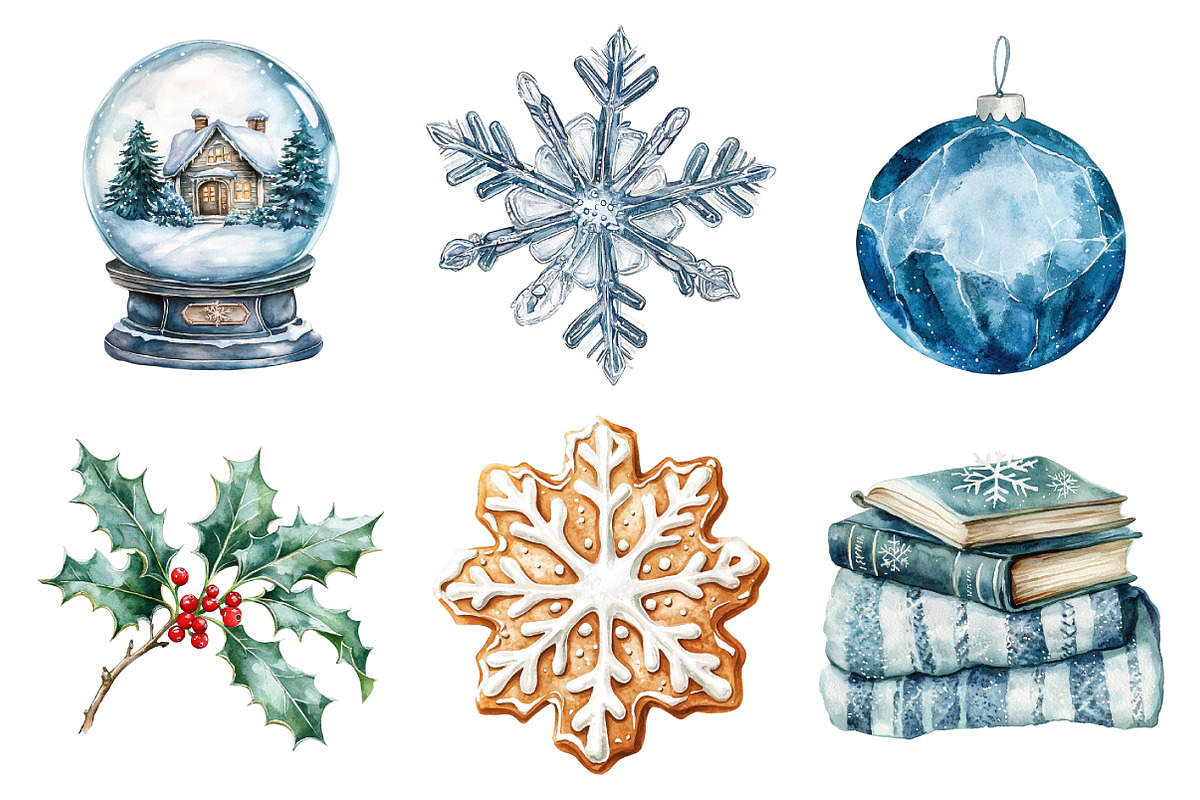 Chilly Christmas Day Clipart, an Illustration by Daily.Designs (Photo 5 of 5)