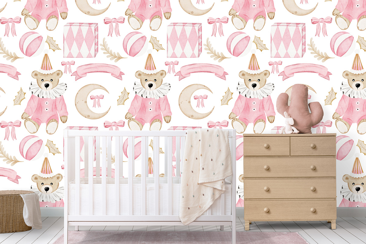 Candy Christmas Nursery Collection, a Decorative Illustration by Pati Paints (Photo 9 of 13)