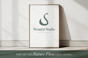 Swan Logo Template | Canva & AI, a Branding & Logo Template by Elibee