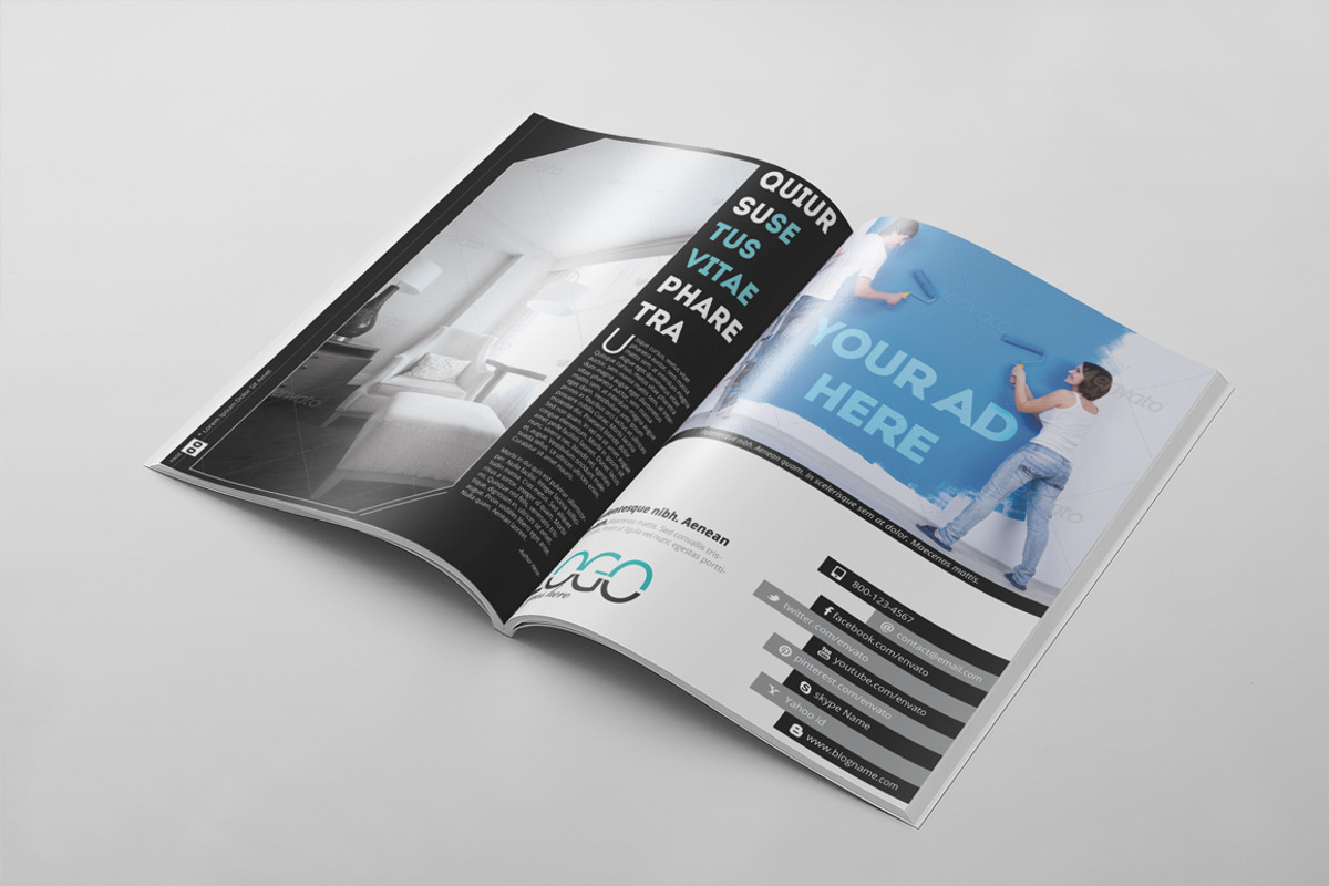 Magazine Template 31, a Magazine Template by pmvch (Photo 4 of 10)
