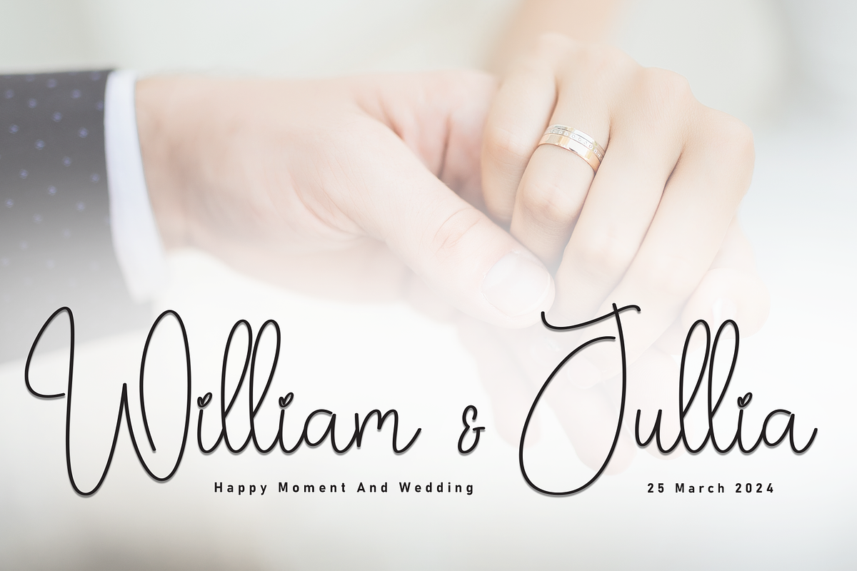 Angela Signature | Script Font, a Handwritten Font by Scratchones (Photo 2 of 9)