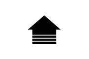 50 Flooded Home Silhouette Bundle, an Illustration by Designs_River (Thumbnail 42 of 51)