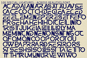 ACROSS REALITIES - FUTURISTIC FONT, a Sans Serif Font by 177Studio (Thumbnail 8 of 8)