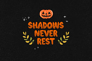 HAUNTED ENCLAVE | Halloween Fonts, a Sans Serif Font by Ckybe's Corner (Thumbnail 3 of 7)