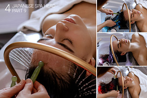 Japanese head spa photos / Part 9