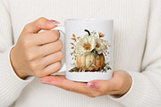 Whimsical Autumn Pumpkin Clipart, a Seasonal Illustration by Canvas Craft (Thumbnail 9 of 10)