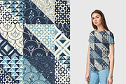 Seamless patchwork, a Pattern Graphic by elyomys (Thumbnail 2 of 3)
