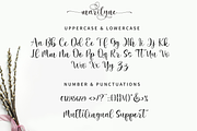 Marilyne -  Modern Calligraphy, a Script Font by Silverdav (Thumbnail 8 of 9)