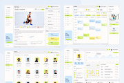 FitMove - Fitness Dashboard, an UI Kit Template by peterdraw (Thumbnail 7 of 7)