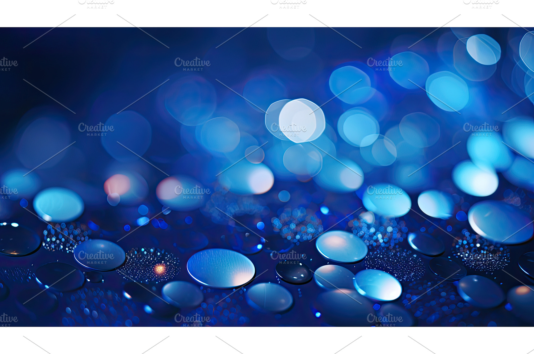 up navy blue bokeh ai generated, a Background Photo by pikepicture