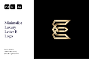 Minimalist Luxury Letter E Logo, a Branding & Logo Template by Luxury Logos (Thumbnail 1 of 4)