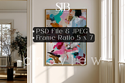 Frame Mockup with Reflections, a Household Mockup by SJB Custom Prints (Thumbnail 5 of 7)