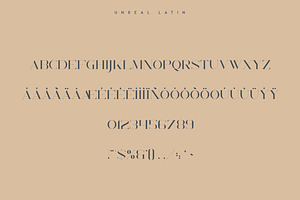 Unreal Serif Font - Latin & Cyrillic