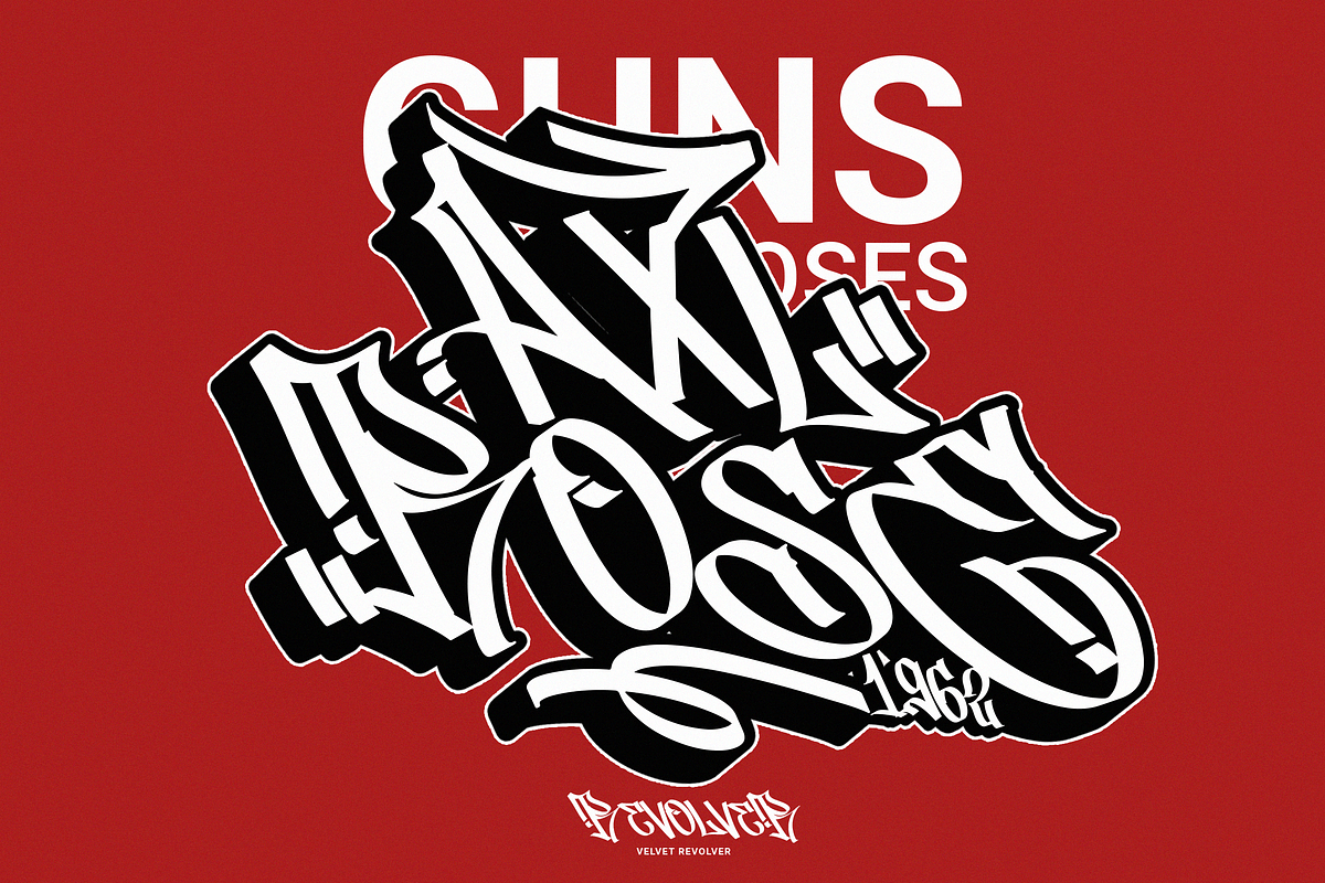 Rocket Queen | Street Graffiti Font, a Blackletter Font by Ardana Creative (Photo 7 of 11)