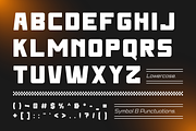 AxzerSports - Automotive Racing Logo, a Sans Serif Font by Nirmana Visual (Thumbnail 3 of 15)