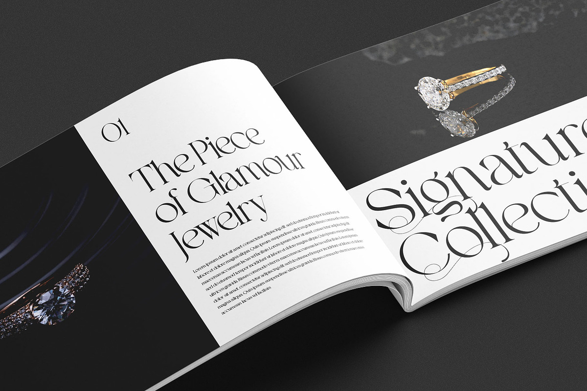 Olleca Elegant Classy Serif Font, a Serif Font by RantautypeStudio (Photo 3 of 19)