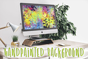 Handpainted abstract background 9, an Illustration by Mimi Bondi Studio (Thumbnail 5 of 6)