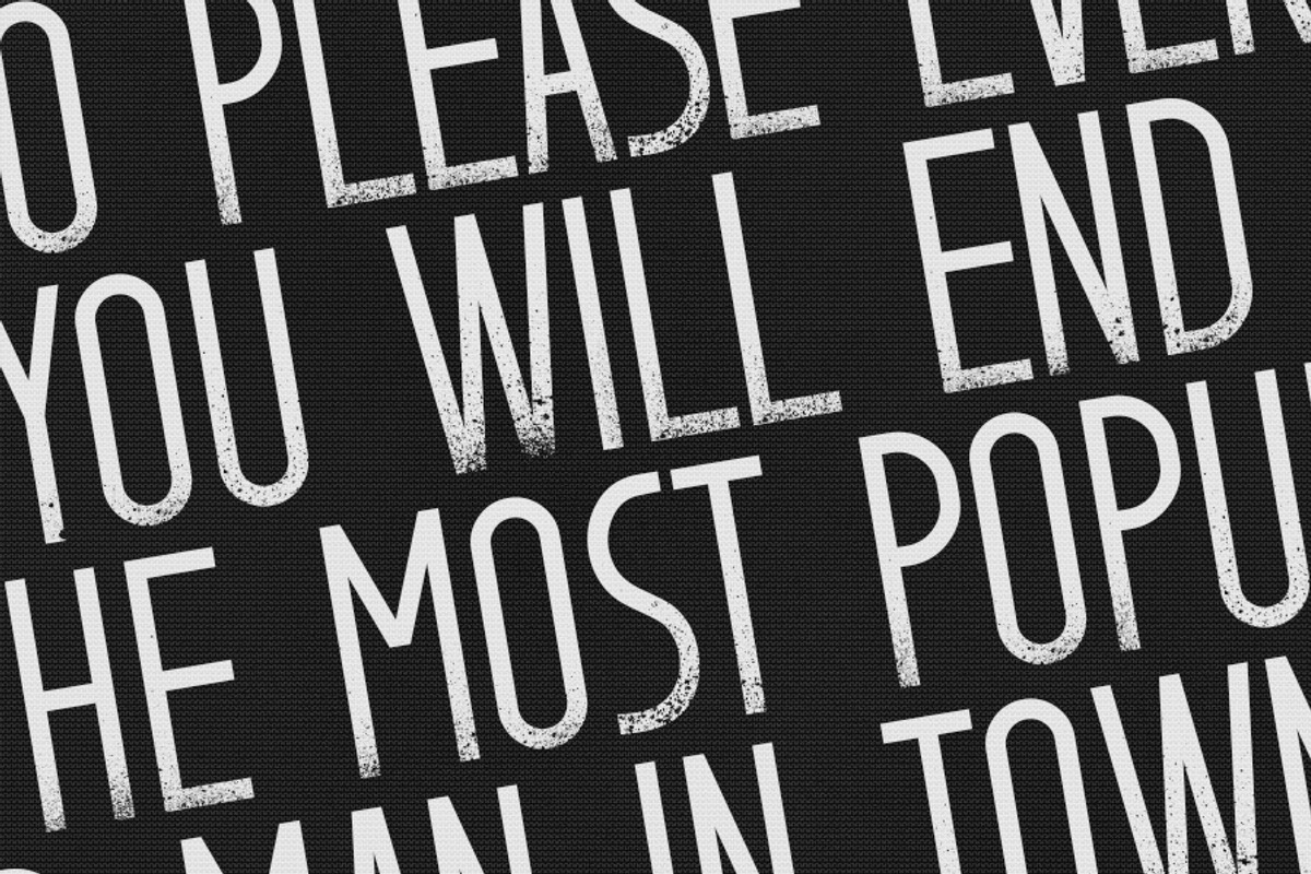 Zephyr Typeface preview 3