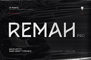 Remah Pro / san serif typeface, a Font by Rosario Nocera (Thumbnail 1 of 13)