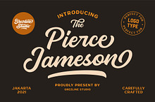Pierce Jameson - Font Family