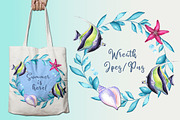 Watercolor nautical set, an Illustration by artdreamer (Thumbnail 3 of 5)