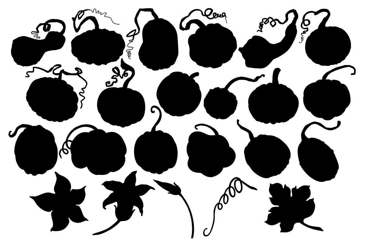Pumpkins Stamp brushes, a Brush Add-On by ViktoriArt (Photo 3 of 8)