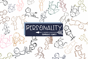 Personality| Symbols Fonts, a Symbol Font by Sirinart (Thumbnail 1 of 6)