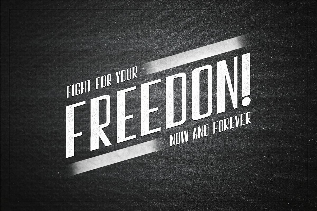 Clutch-Sans Serif Retro Font preview 2