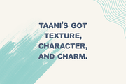 Taani Chunky Sans Serif Font, a Sans Serif Font by Cosy Fox (Thumbnail 6 of 7)