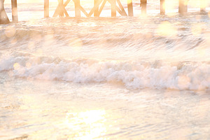 Isle of Palms sunrise with sparkles