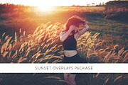 Sunset overlays package, an Object Graphic by ArtuscoDesign (Thumbnail 1 of 7)