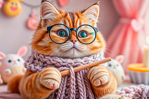 Cute domestic cat, an Animal Photo by TatsianaSalauyova