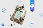 Christmas Party Flyer Template, a Flyer Template by Aam360 (Thumbnail 2 of 3)