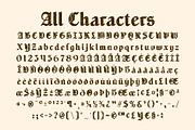 CS Meriam Stamp, a Blackletter Font by Craft Supply Co. (Thumbnail 8 of 8)
