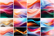 Abstract Wavy Banner Background, a Background Graphic by Forhadx5 (Thumbnail 3 of 7)
