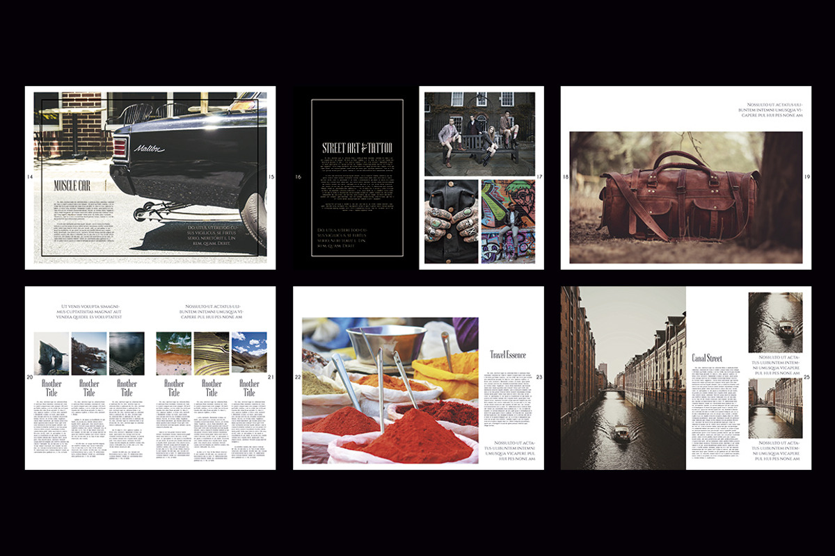 Rincon Magazine Template, a Magazine Template by N A N D U Z D E S I G N (Photo 9 of 10)