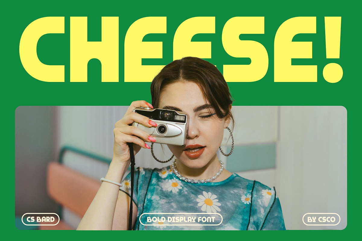 CS Bard – Bold Display Font, a Sans Serif Font by Craft Supply Co. (Photo 7 of 8)