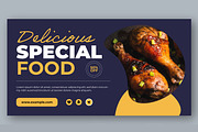 Food Web Banner Set, an UI Kit Template by CreativeShaper (Thumbnail 2 of 4)